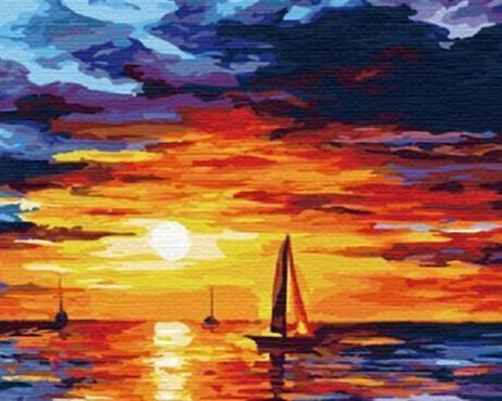 数字油画网红爆款